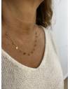 Collier doré étoile