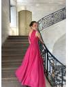 Robe de cérémonie fuchsia