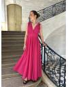 Robe de cérémonie fuchsia