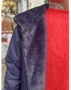 Parka Réversible bleu marine