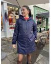 Parka Réversible bleu marine