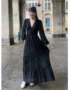 Robe longue noire