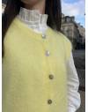 Gilet sans manches jaune