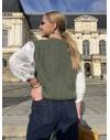 Gilet sans manches kaki