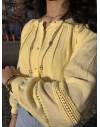 Blouse jaune légère