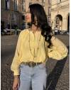 Blouse jaune légère