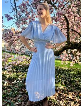 Robe Cérémonie bleu ciel