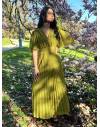 Robe Longue Vert Olive