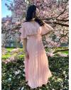 Robe Longue Rose Pale