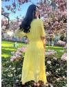 Robe Longue Jaune
