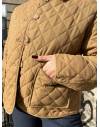Veste matelassée camel