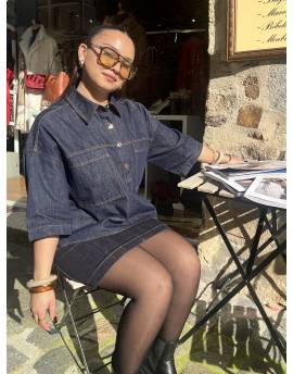 Chemisier manches 3/4 brut