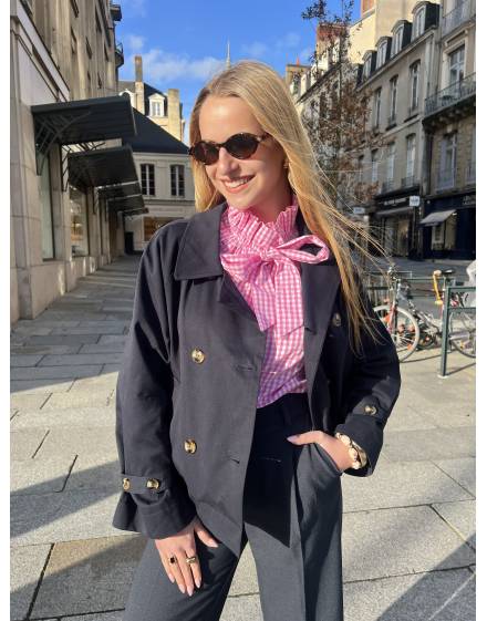 Trench Court Bleu Marine