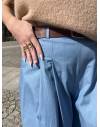 Jupe culotte bleue