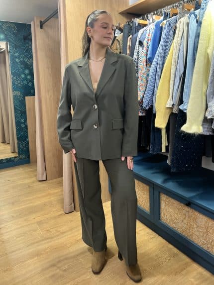 Blazer Costard Kaki