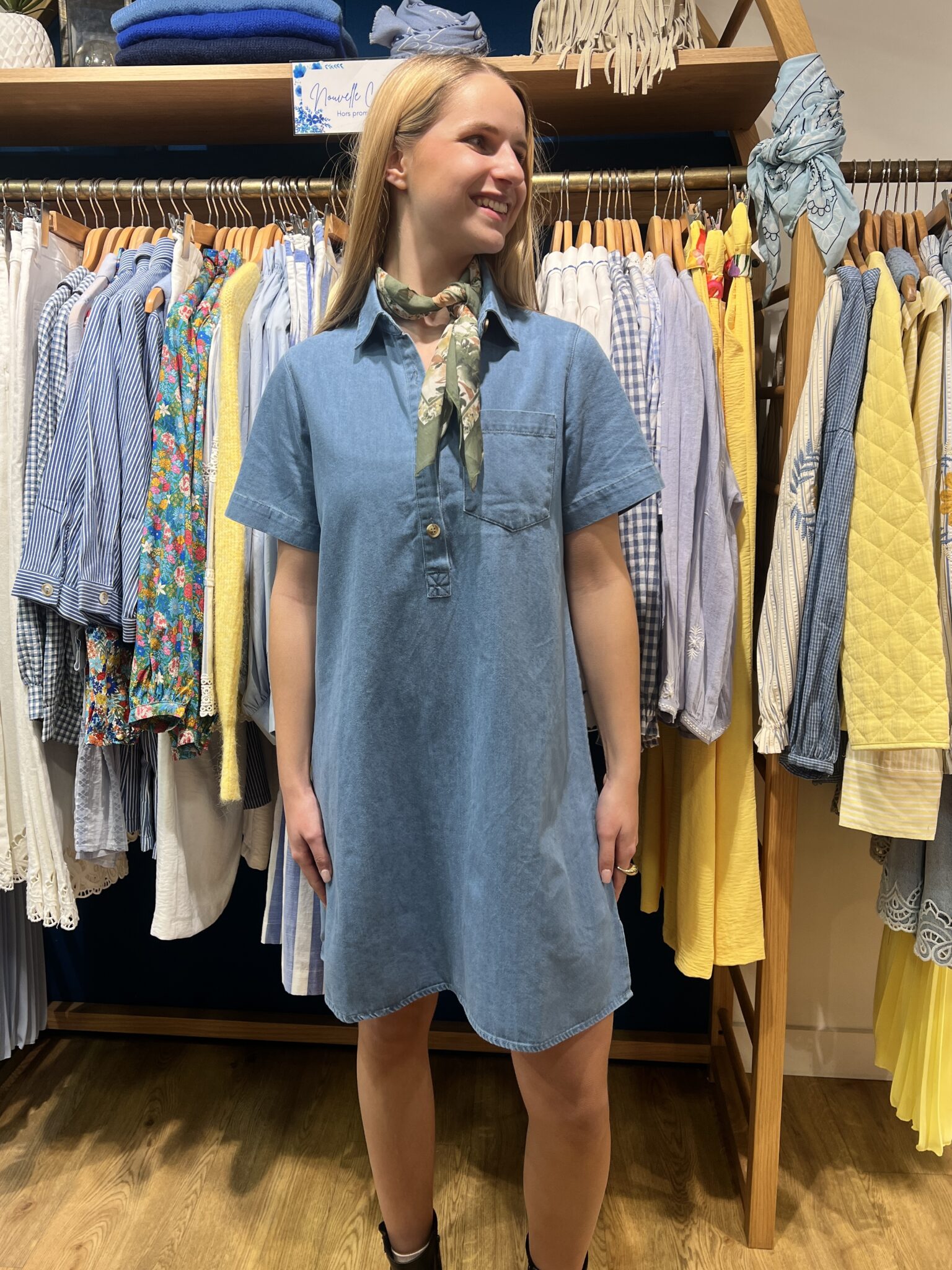 Robe En Jean Robe En Jean