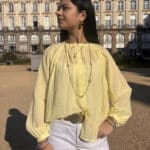 Blouse Fine Jaune