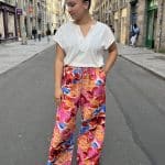 Pantalon d'été floral