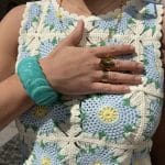 Bracelet en pierres colorées