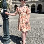 Robe fluide à imprimer coquelicot
