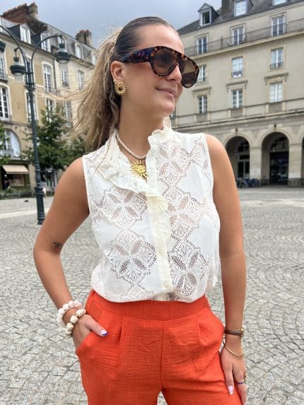 Haut en dentelle
