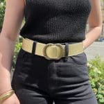 ceinture dorée