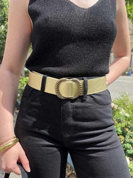 ceinture dorée