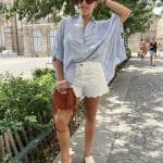 Blouse ample et fluide