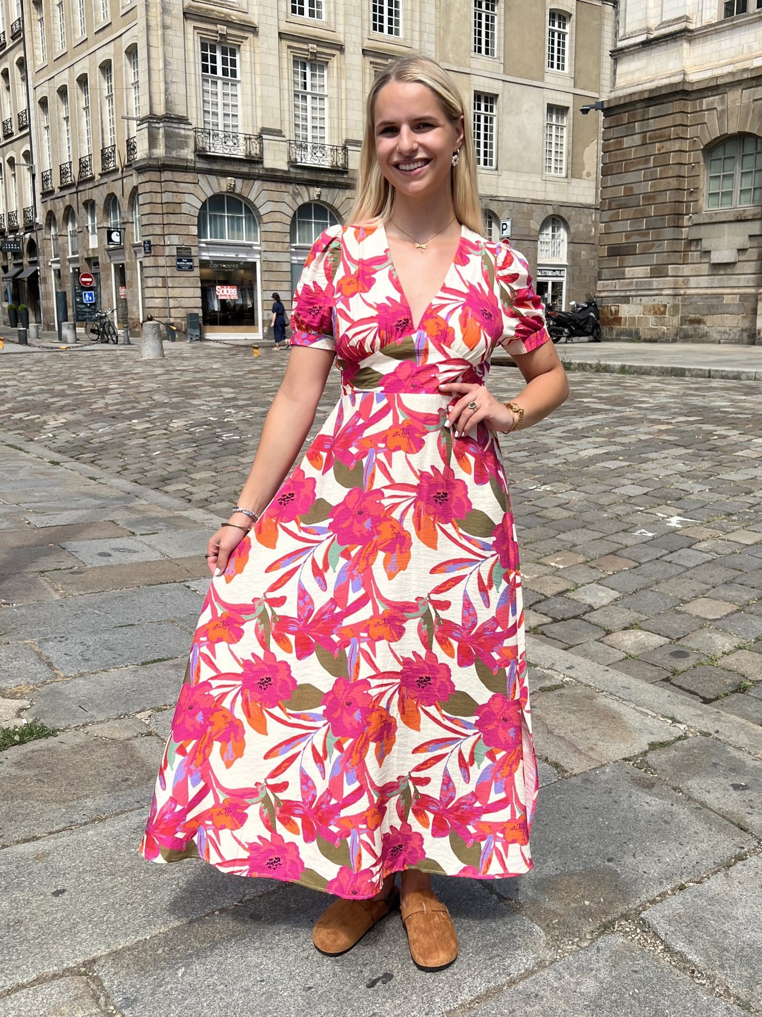 Robe à motif exotique Robe à motif exotique