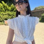 Chemisier à dentelle