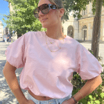 Blouse à manches ballon
