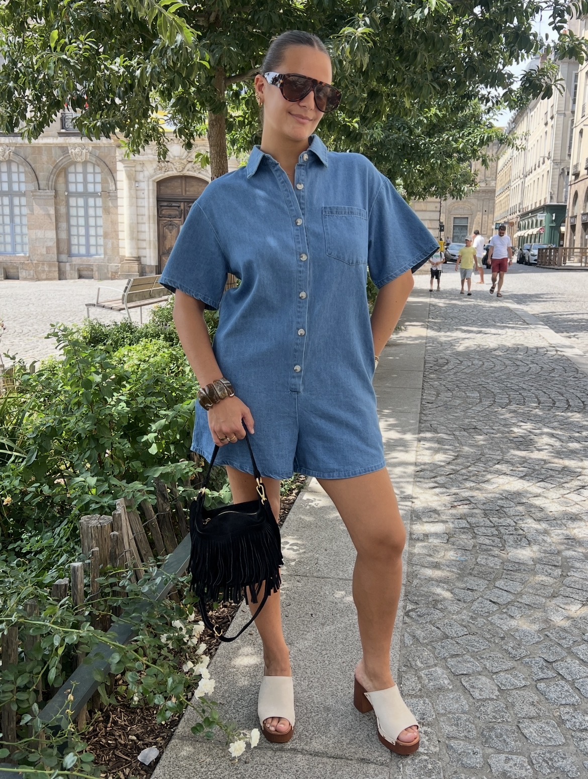 Combishort en jean Combishort en jean