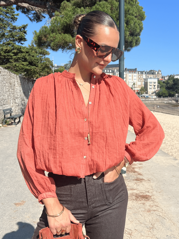La Blouse Gaufrée La Blouse Gaufrée