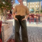 Pantalon 7/8 large