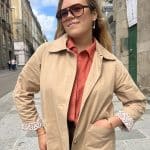 Trench court beige