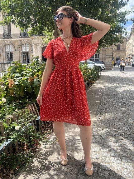Robe d'été à fleurs