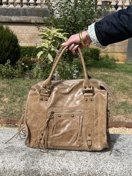 Sac vintage en cuire