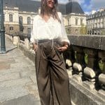 Pantalon fluide à pinces