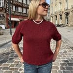 Pull Mailles Courtes Col Rond